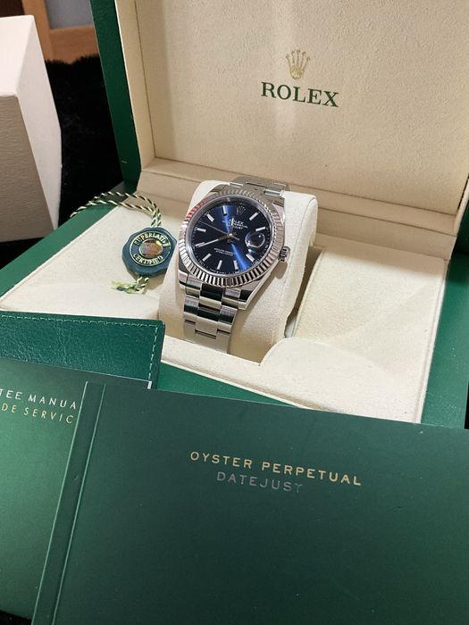 Rolex Datejust Azul