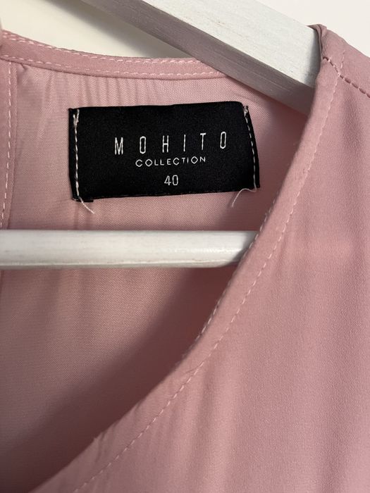 Letnia różowa sukienka mohito