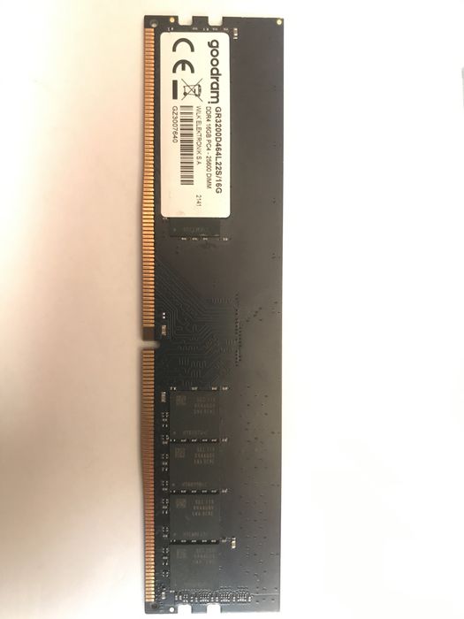 Оперативна пам'ять DDR4 4 /8 / 16 / 32 Gb, Гарантія