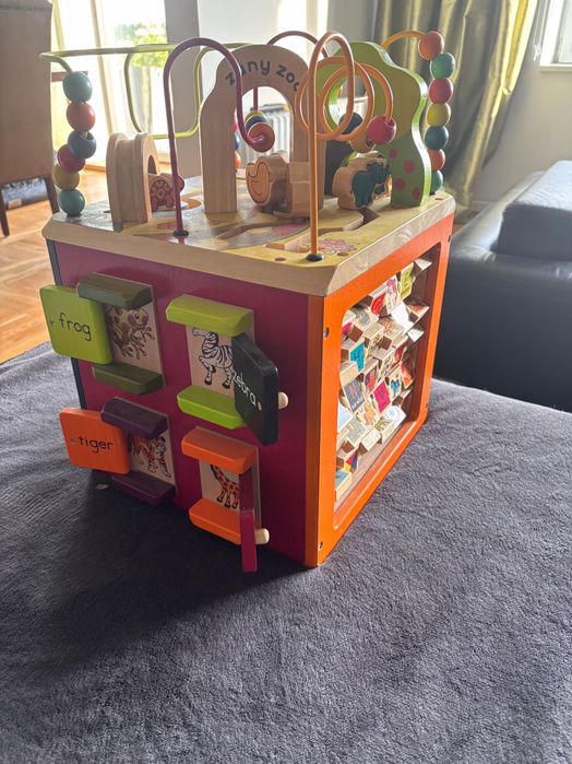 Kostka edukacyjna Zany Zoo