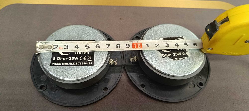 ВЧ- динаміки DynaVox DX159 Tweeter 25 mm -8 ом (ціна за пару)