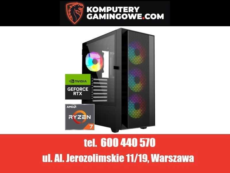 Komputer Gamingowy Ryzen 7 9800x3D Win11 32GB DDR5 2TB RTX 5070 12GB