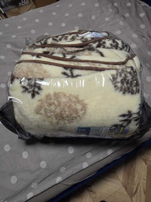 Kołdra wełniana z merynosa 160x200