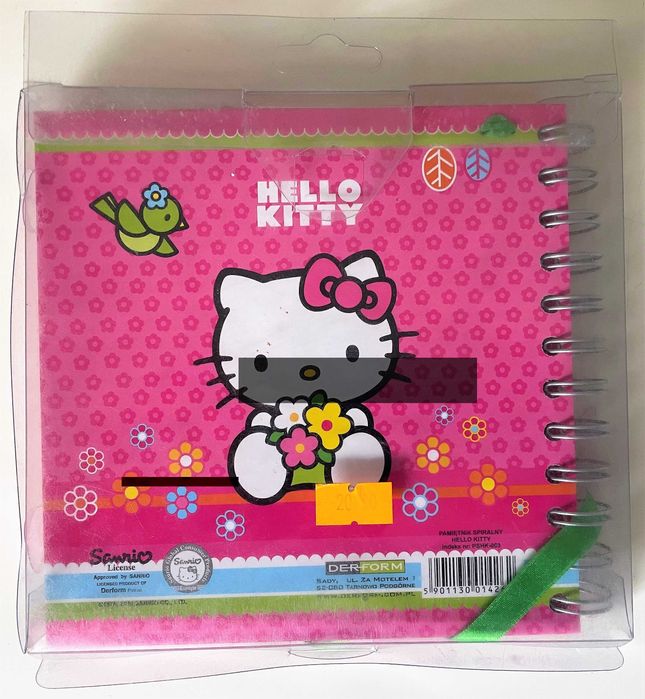 Pamiętnik Spiralny Hello Kitty