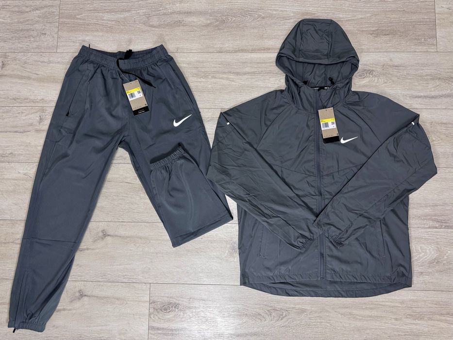 Спортивний костюм Nike Track Suit Grey | Тонкий літній комплект