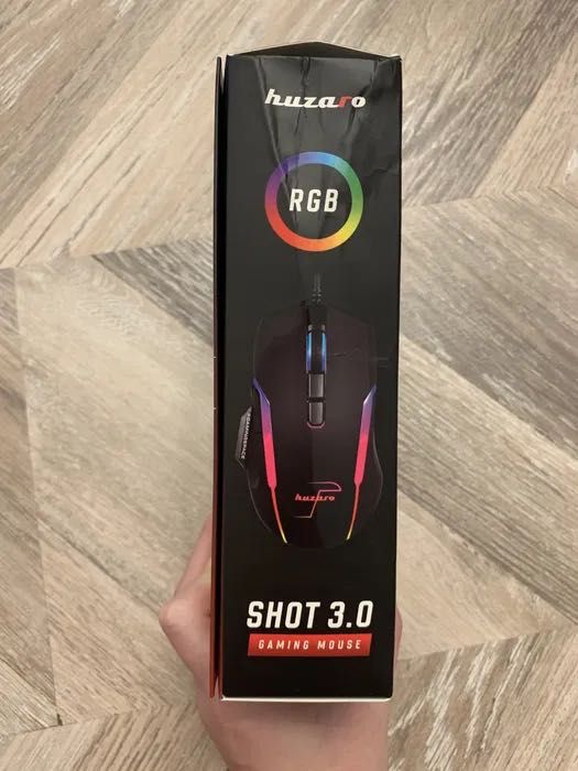 HUZARO Shot 3.0 myszka gamingowa dla graczy