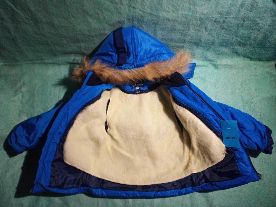 Зимова куртка комбінезон  5-6 р