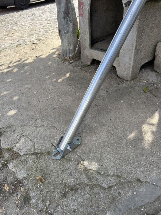 Escora / prumo galvanizado (puxa-empurra) 1700-3000mt base articulada