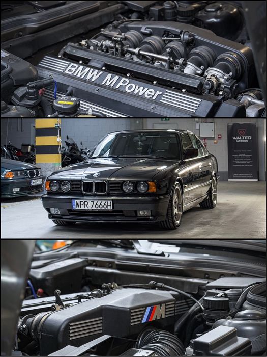 BMW M5 E34 3.6 - 75.000km - kolekcjonerskie