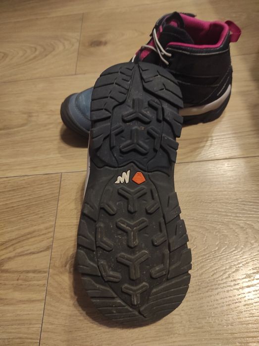 Decathlon buty trekkingowe crossrock, turystyczne dziecięce  r 33