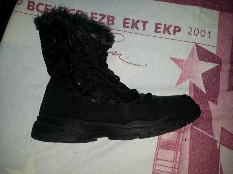 Чоботи жіночі теплі зимові термо del-tex.