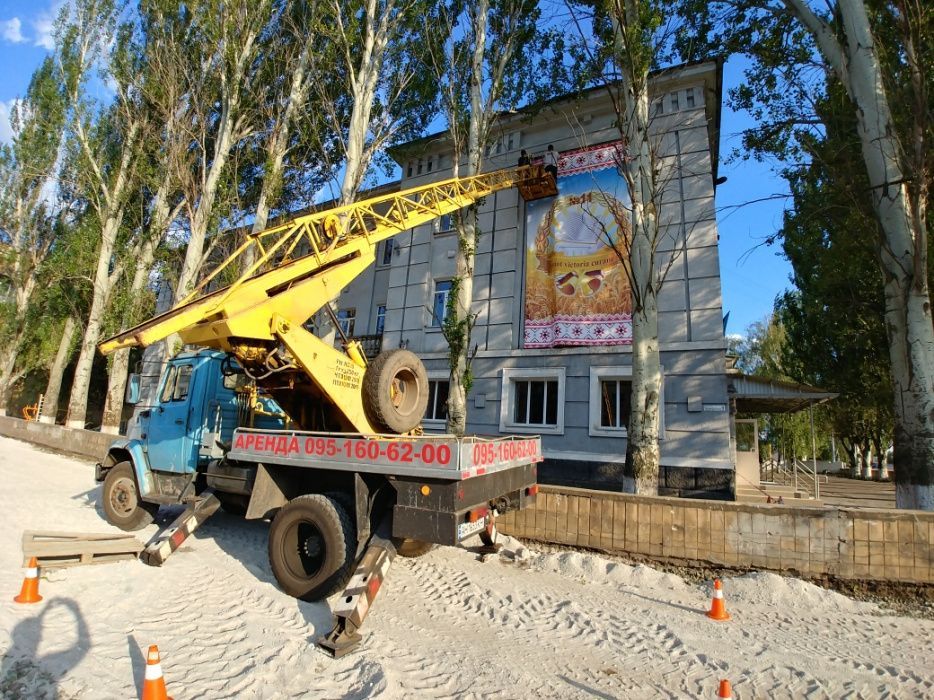 Послуги автовишки, послуги автокрана, оренда автовишки