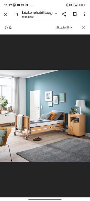 Łóżko rehabilitacyjne elektryczne Burmaier Dali II