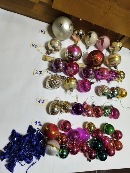 Ёлочные игрушки СССР. Радянські ялинкові іграшки