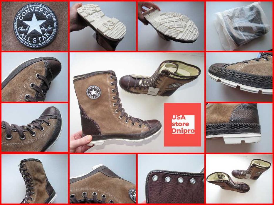 Хайкинговые хайтопы, кеды Converse CT AS Storm Boot X HI р 42 (27.5см)