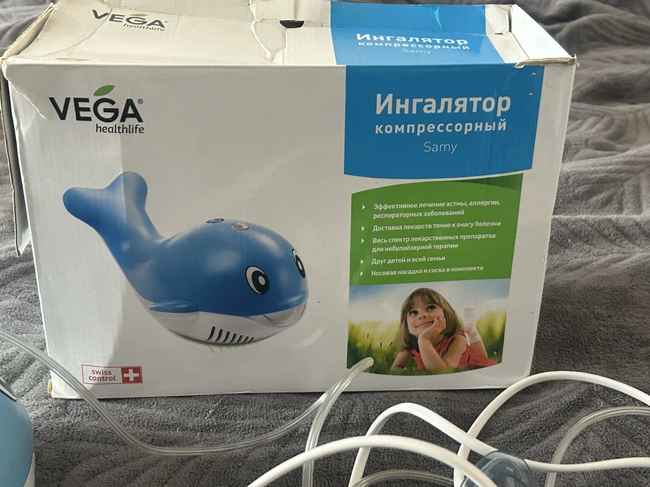 небулайзер vega samy (кит) — для дітей і дорослих |