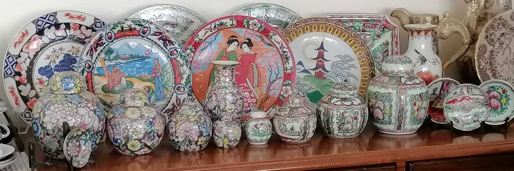 Peças decorativas orientais