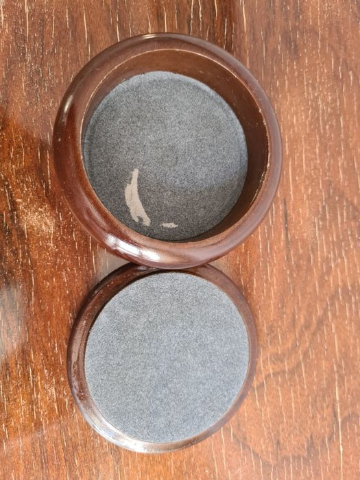 Caixa madeira com pedra Ágata