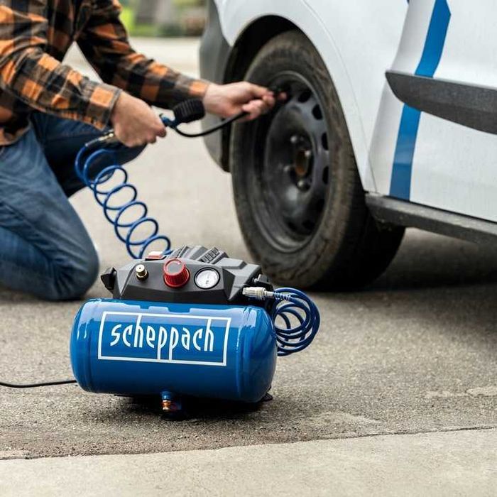 Kompresor HC06 Scheppach - silnik 1200W