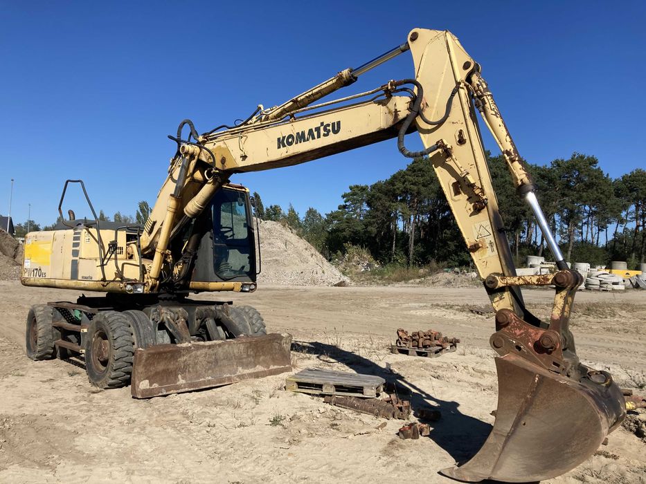 Koparka Kołowa Komatsu PW 170 . PW 150