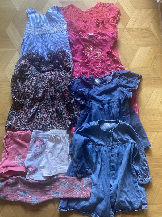 Ubranka dla dziewczynki rozm 86/98
