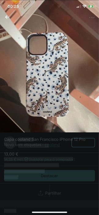 Capa cooland san francisico iphone 12 pro