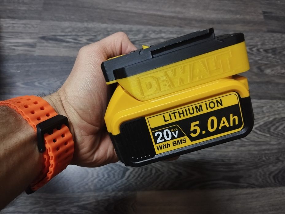 Адаптер перехідник акумулятор DeWalt на інструмент  Einhell Power-X