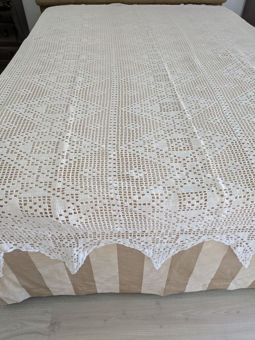Colcha em crochê