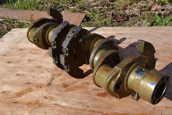 Коленвал Т-40 Д-144 коленчатый вал вкладыши МТЗ ЮМЗ Т-25 Т-16