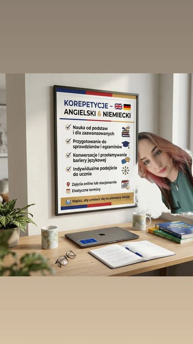 Korepetycje język angielski i niemiecki
