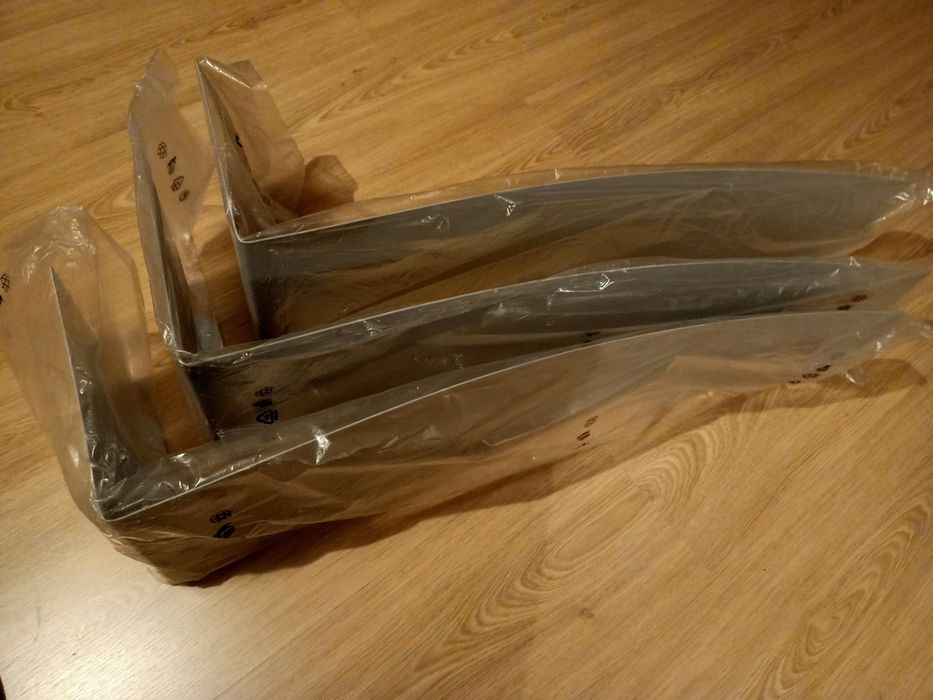 3 prateleiras metálicas KIRP - IKEA