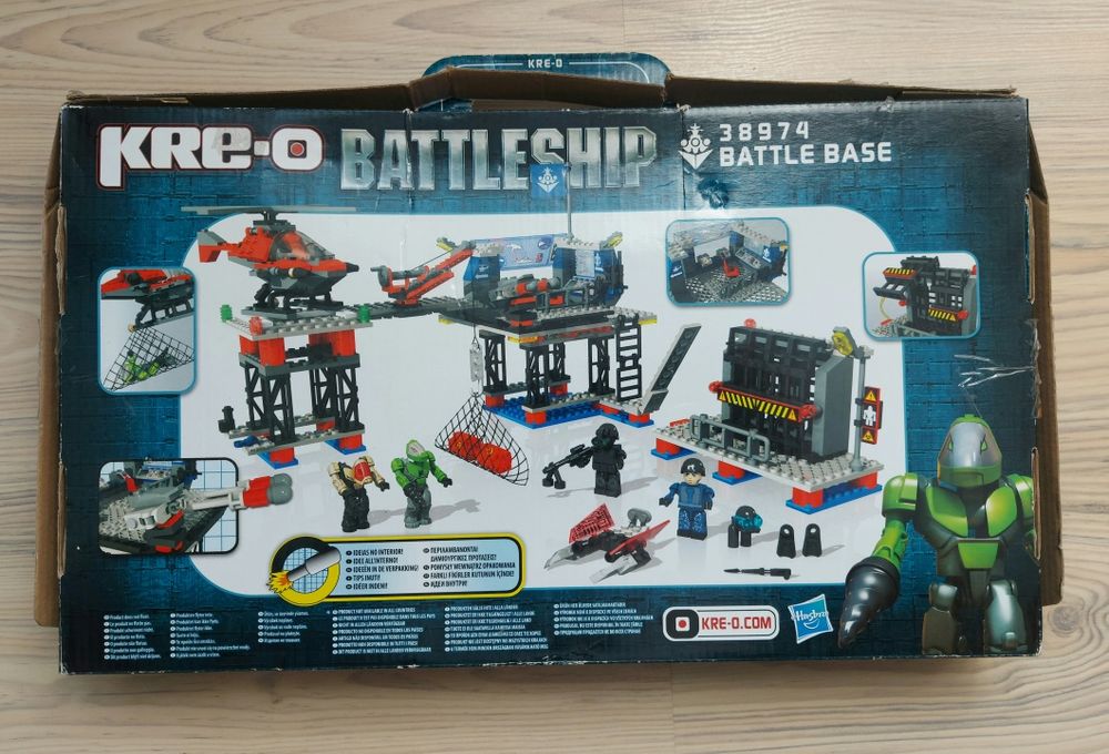 Zestaw klocków HASBRO dla chłopca w wieku 7 +, 355 elementów