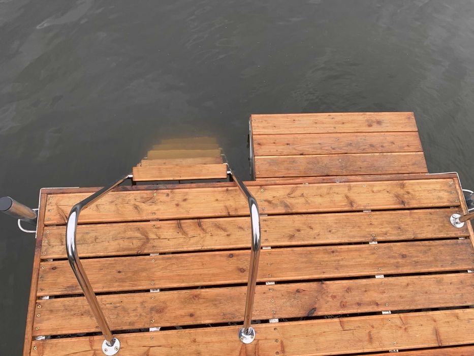 Pomost pływający 2x6 m aluminiowy – modułowy