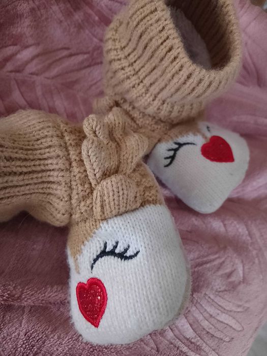 Kapcie/buciki ocieplane