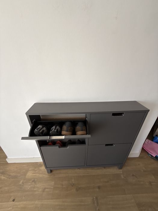 Sapateira IKEA STÄLL em cinzento
