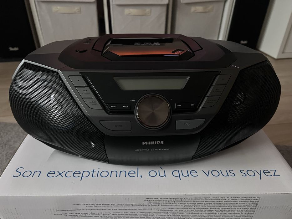Radioodtwarzacz PHILIPS AZ780 CZARNY