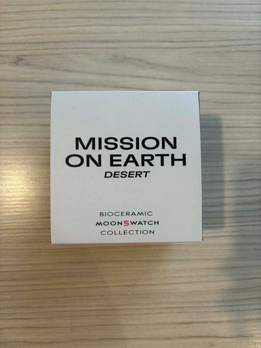 Swatch x Omega Bioceramic Moonswatch Mission On Earth Desert