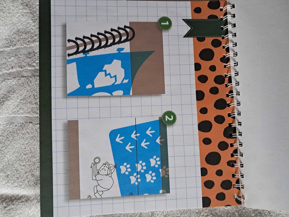 Książeczka z szablonami