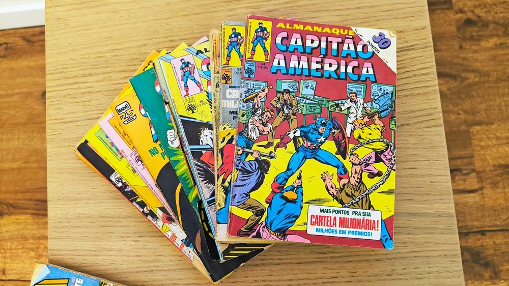 Marvel Comics - Várias BD´s Capitão America e Homem Aranha