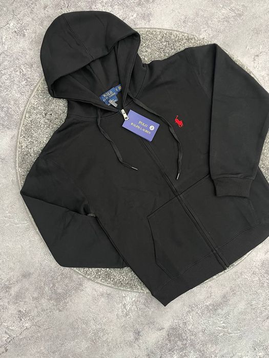 Зіп-худі Polo Ralph Lauren сіре | S–XXL | Нове