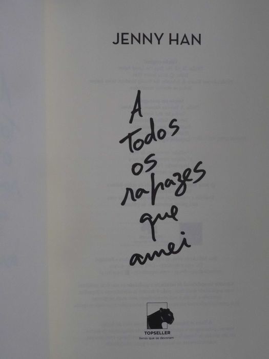 A Todos os Rapazes que Amei de Jenny Han