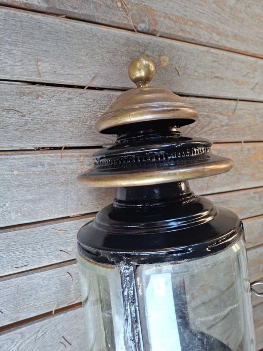 Antyczna lampa powozowa 1900