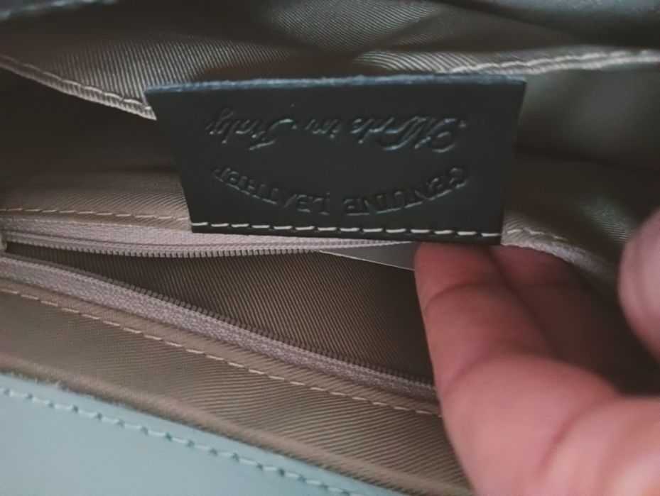 Skórzana włoska torebka ze skóry