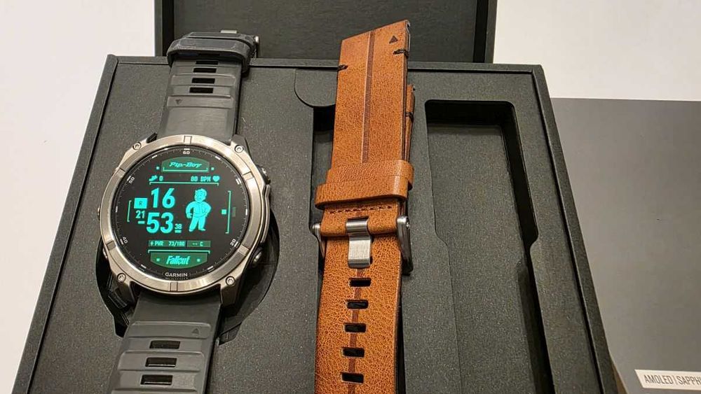 Zegarek Garmin FENIX 8 sapphire 51 mm tytan