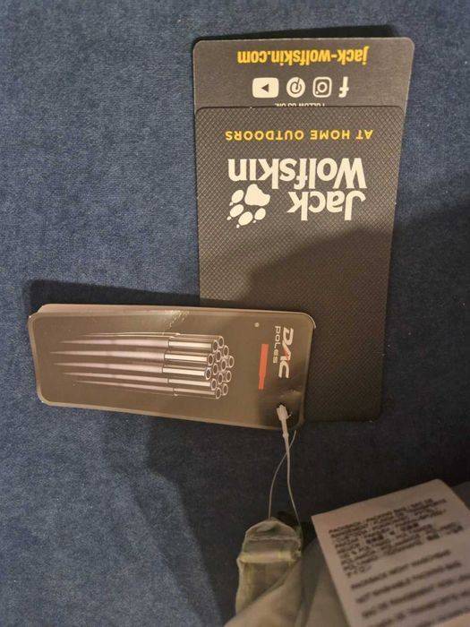 Nowy namiot Jack Wolfskin Exolight II  - idealny bikepacking, trekking