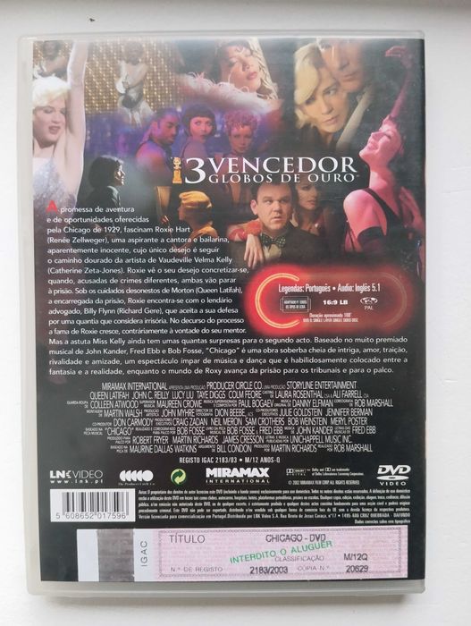 DVD chicago ( original)