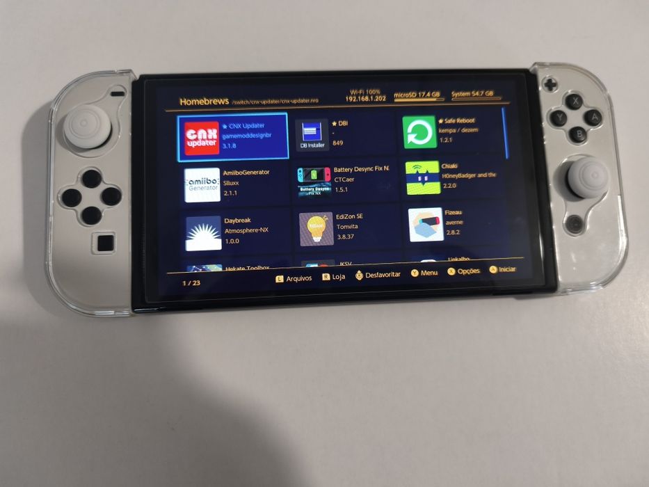 Nintendo Switch OLED 64GB (+ Modchip) | MicroSD 128GB | Full Extras