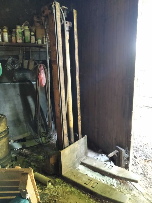 Maszt do ciągnika, widlak