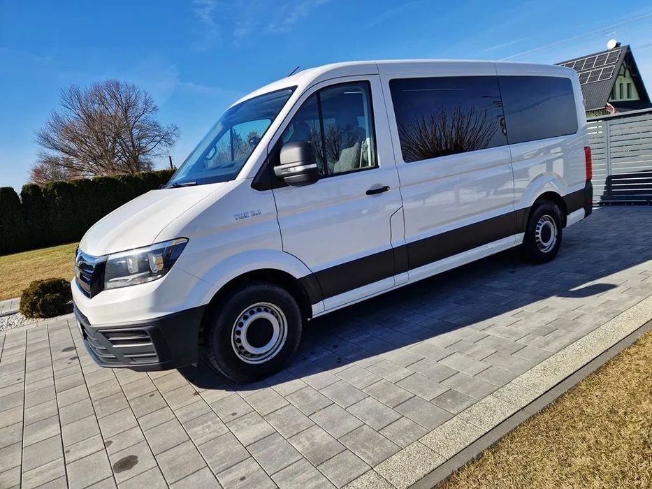 MAN TGE  2.0 TDI 170KM*bezwypadkowy*F-V 23%*9-osób*2xklima*tempomat*fullSerwis*