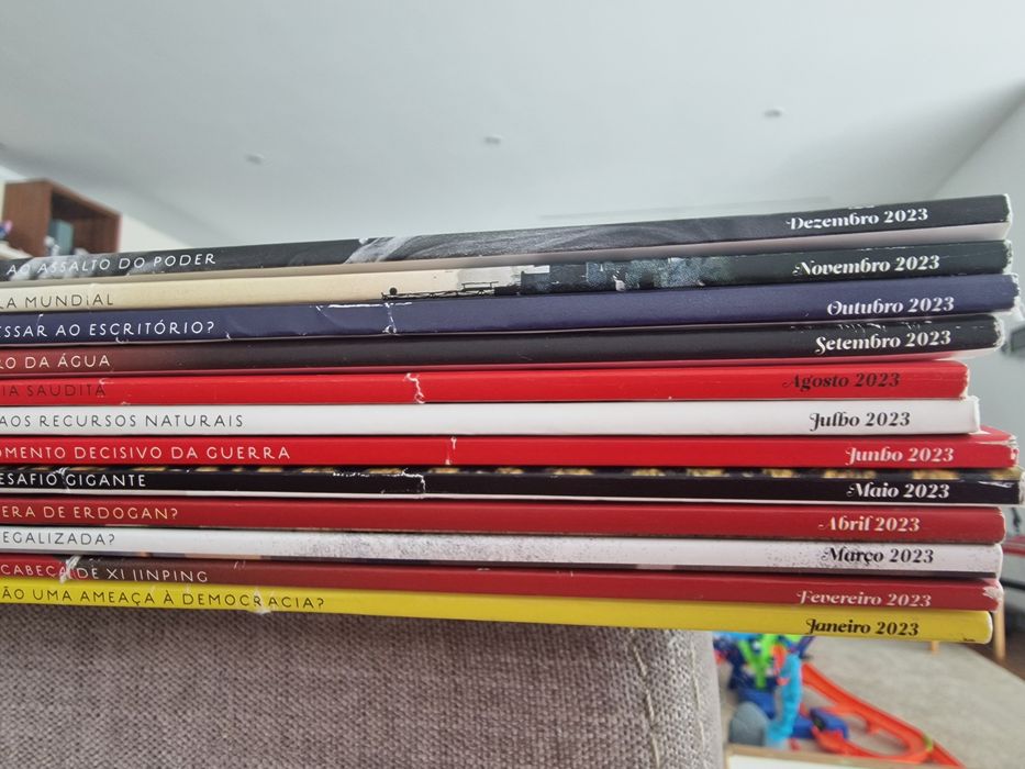 edições da Revista Courrier ano de 2023
